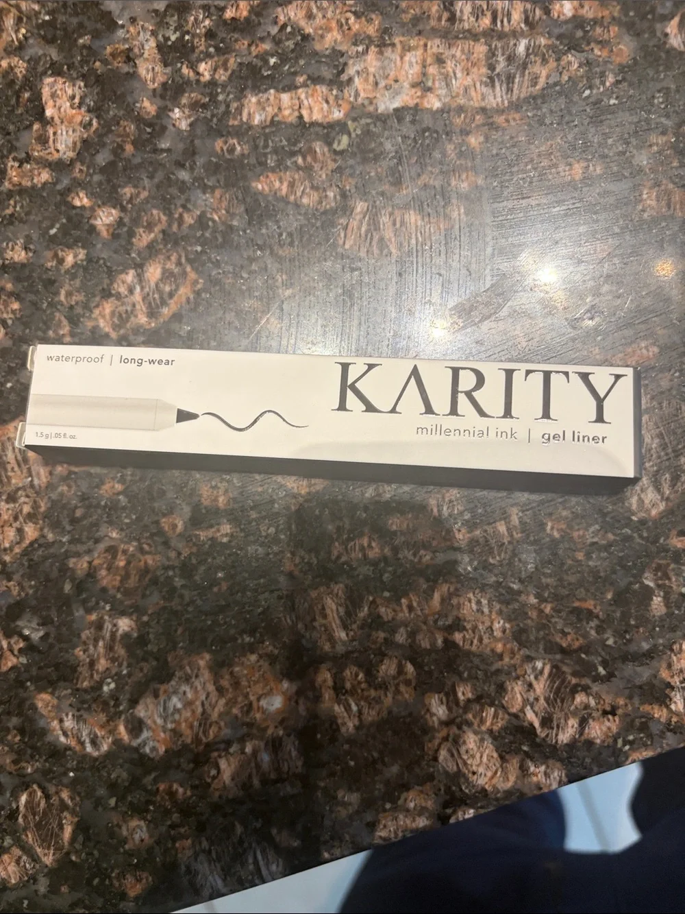 Karity Millennial Ink Gel Liner — Black Waterproof Precision